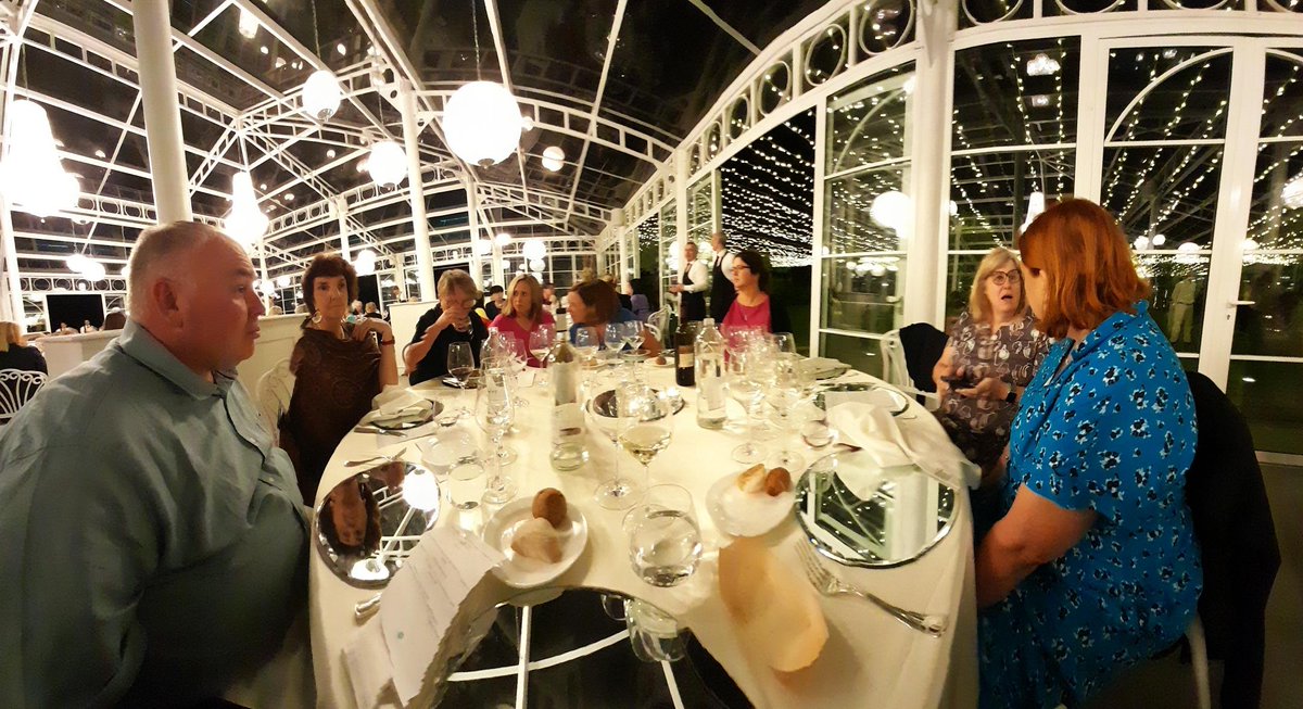 EngagingToLearn's tweet photo. #ICSC9 Awesome conference. Privileged to present #EscapeRooms #PauseConsiderDecide #EducatorsAssumingSimulatedPatientRoles #MaskEd Honored to have shared experiences with @biiviil30 @Prof_TLJ @ReidSearl @JaneFrostUC Jo Crownover. Leaving with many takeaway possibilities. https://t.co/IQMQDHgaWn