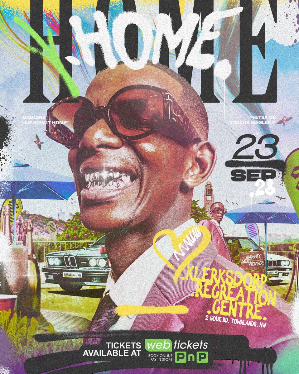 HOME.

webtickets.co.za/v2/event.aspx?…

SAVE THE DATE🕴🏾