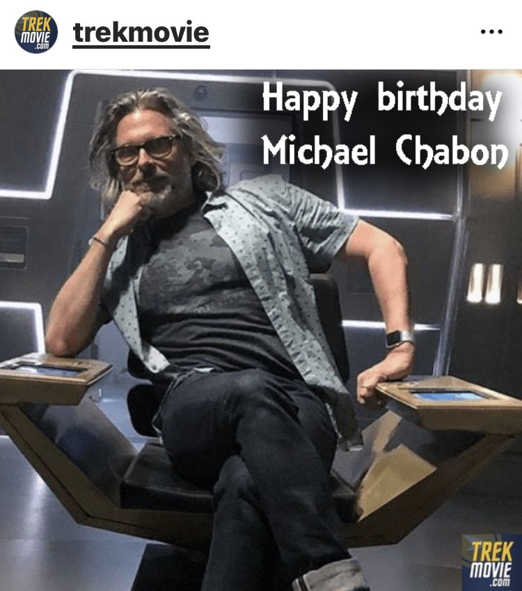 Happy Birthday to Pulitzer Prize winner author Michael Chabon. 