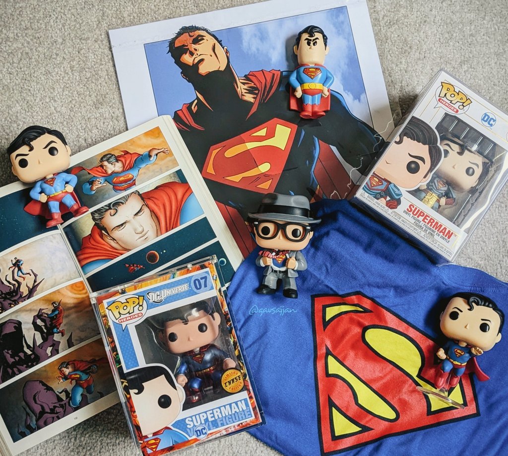 Just sharing some items from one of my favourite collections 😌📸📱

📸 Superman: the greatest ever Superhero ✌🏼

👑 @OriginalFunko @FunkoEurope

🏷️
#funko #funkopop #funkofunatic #funkofeature #fotw #funaticoftheweek #funkofunatic   #superman #funkoUnboxed #dccomics #FunkoSODA