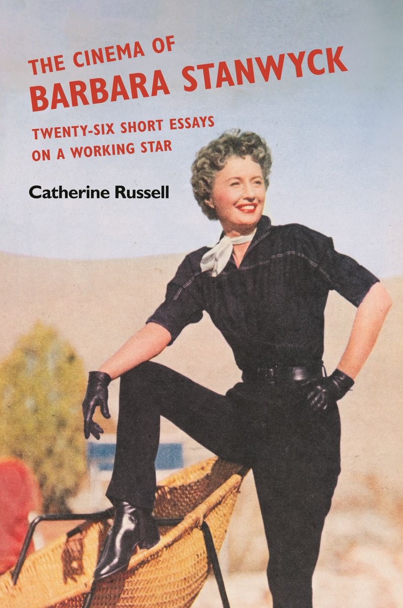 I reviewed @crusatconcordia fabulous new book on Barbara Stanwyck for this issue of @Cineaste_Mag ! You can read a preview of my review below but suffice to say the book is a must-read for Stany fans and star studies scholars alike!
