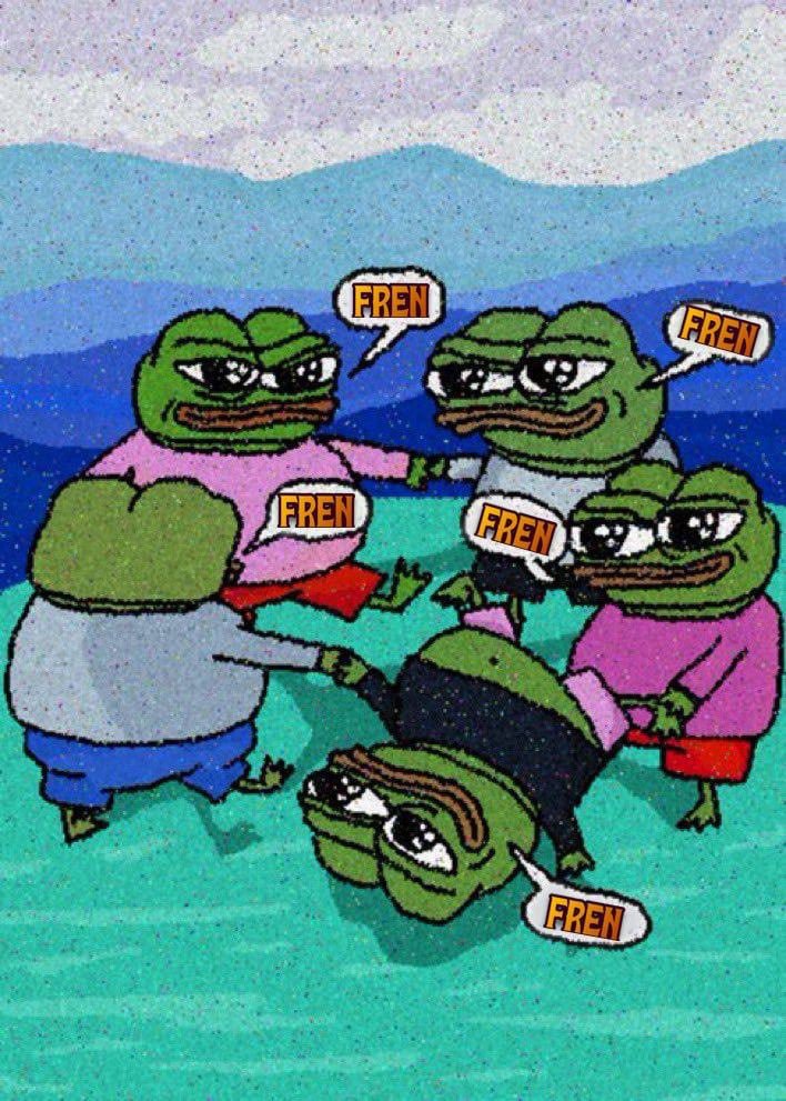 $FREN helps $FREN

BUY CONTEST IS LIVE on the Telegram:  ✅

t.me/frennation

Largest buy gets 5 ETH for being our best $FREN ❤️

Random prizes for our new and current holders 👀

Contest ENDS IN 4 DAYS ⏱

Bots will be disqualified ❌

#frenfollowfren