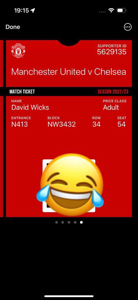 dunteeto's tweet photo. Tickets for sale
United vs Chelsea
Date : 25th May 2022
Time : 20:00
Venue : Old Trafford
#MUNCHE #MNUCHE #EmdeeTiamiyu #footballtickets #Lautech #erlinghaaland #Japa #RIPto44 #Mrbayo https://t.co/ZdWyfhFSoi