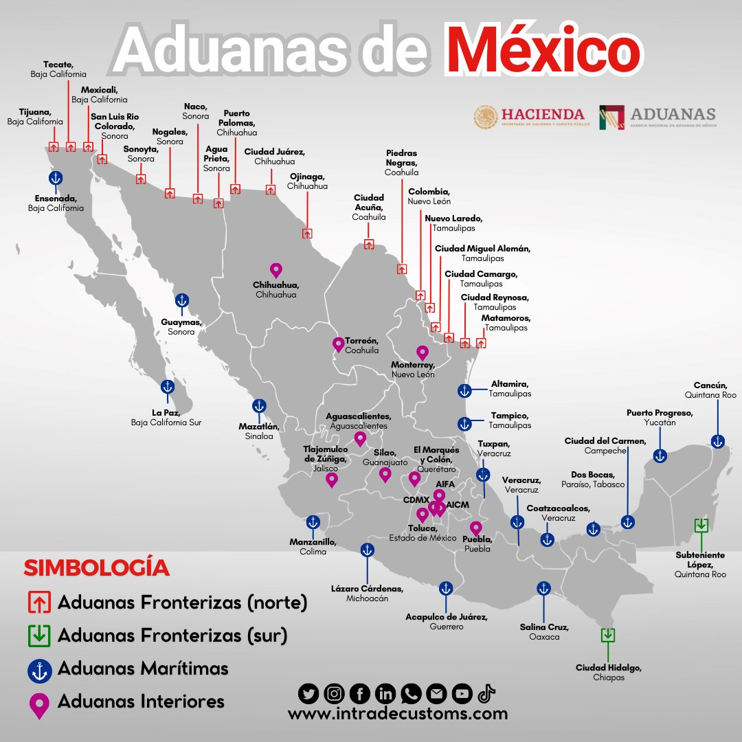intradecustoms's tweet photo. Aduanas de México 🇲🇽🏗️👷🏻‍♂️ https://t.co/kl1632Tb8F