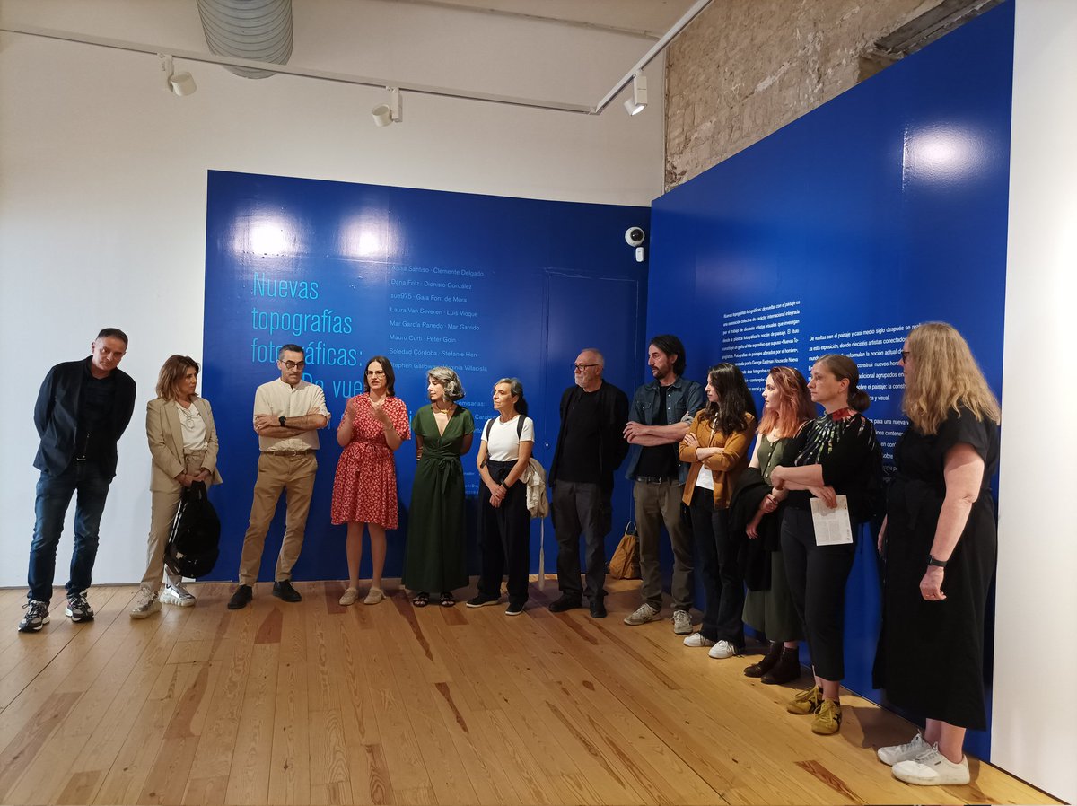 CICUS_'s tweet photo. Inaugurada la #exposición "Nuevas topografías fotográficas: De vueltas con el paisaje". 

Estará en las salas EP1 y EP2 de #CICUS @unisevilla hasta el 20 de julio. https://t.co/Tr3hzwupJi
