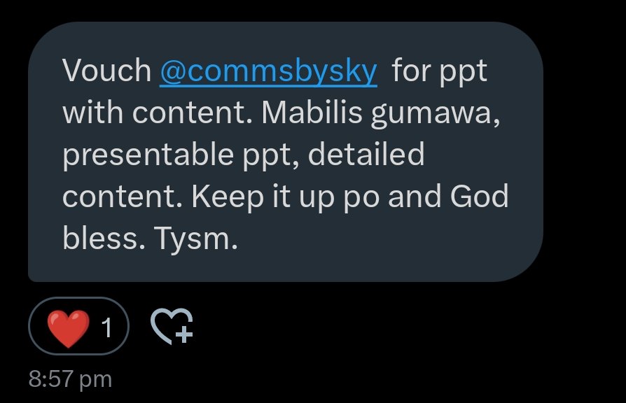 #skyfeedbacks °☆*⁠.✧°

🏷️ lf clients commstwt acad comms essay modules brochure slogan collage infographic ppt PowerPoint presentation notes commission video editing