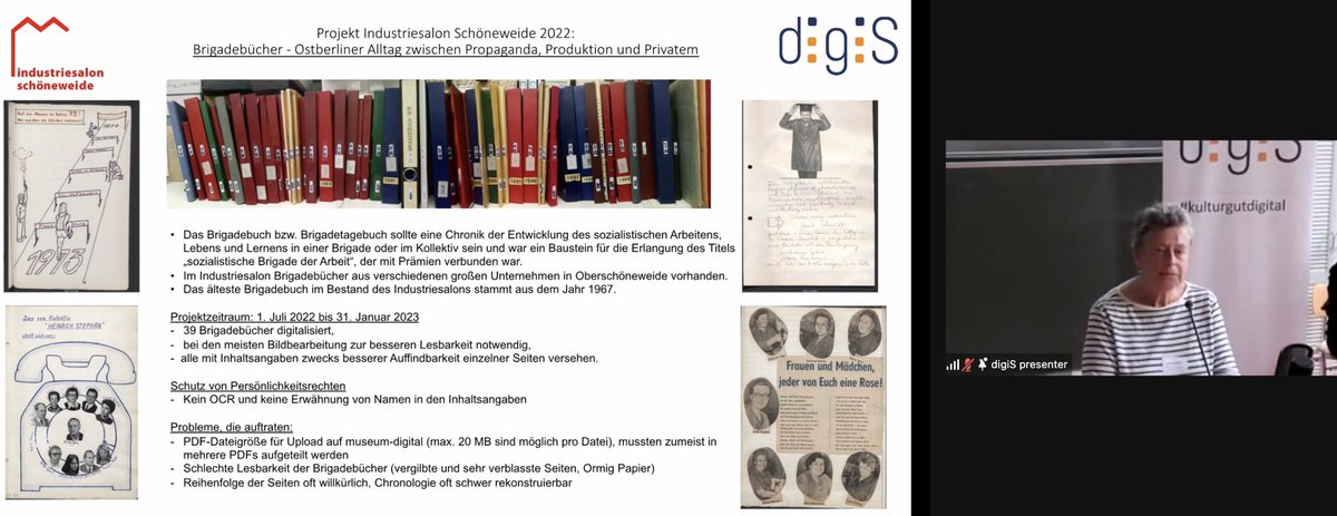 Sammlungsdinge's tweet image. #kulturgutdigital. #MinuteMadness #digiS 
Industriesalon Schöneweide - #Digitalisierung von Brigadebücher – Ostberliner Alltag zwischen Propaganda, Produktion und Privatem
👉 berlin.museum-digital.de/collection/861…
