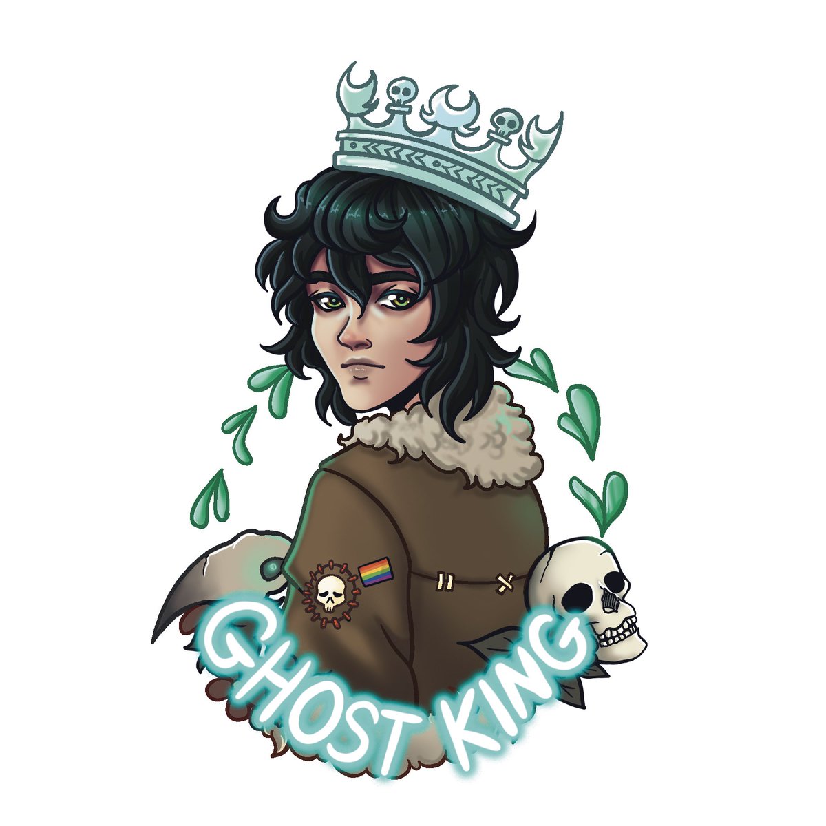 Had to draw this boi 💀✨
#pjo #NicodiAngelo #Hades #fanart #demigod