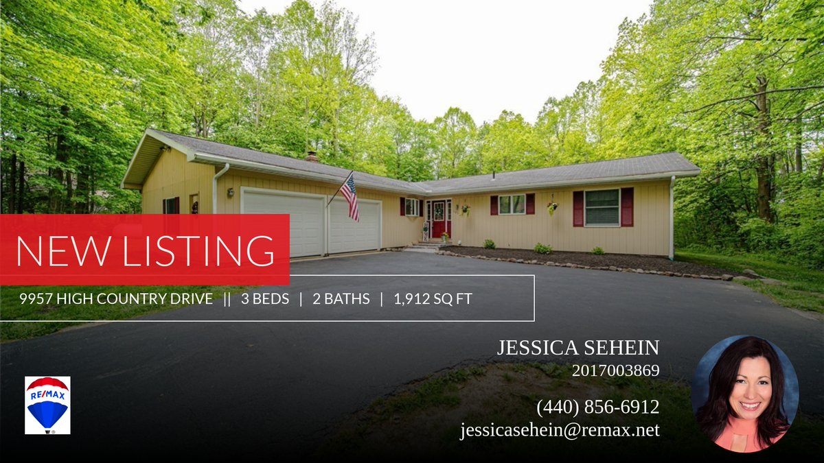 JessicaSehein's tweet photo. 📍 New Listing 📍 Take a look at this fantastic new property that just hit the market located at 9957 High Country Drive in Chardon. Reach out here or at (440) 856-6912 for more information!

Listed by Greg Gilson, Realtor

Shop Ho... https://t.co/tL7t5DwO5M https://t.co/P1Zfsix2yN