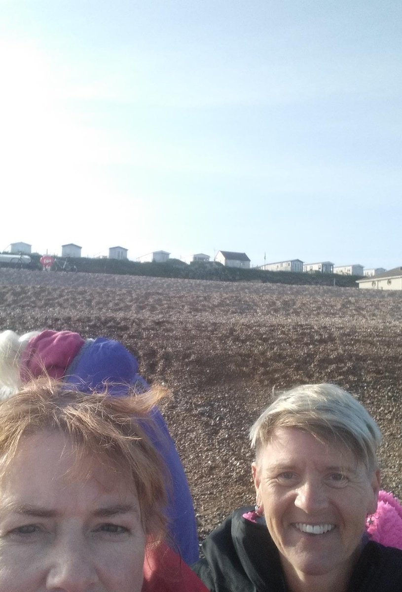Two buoys, one swims <a href="/stwilfridstweet/">St Wilfrid's Hospice</a> justgiving.com/page/seafordse… <a href="/purplepuffin/">Andy Cook</a> #seaford #seaswimming #coldwater #dryrobeterritory #WednesdayMotivation #wildswimming #sussex