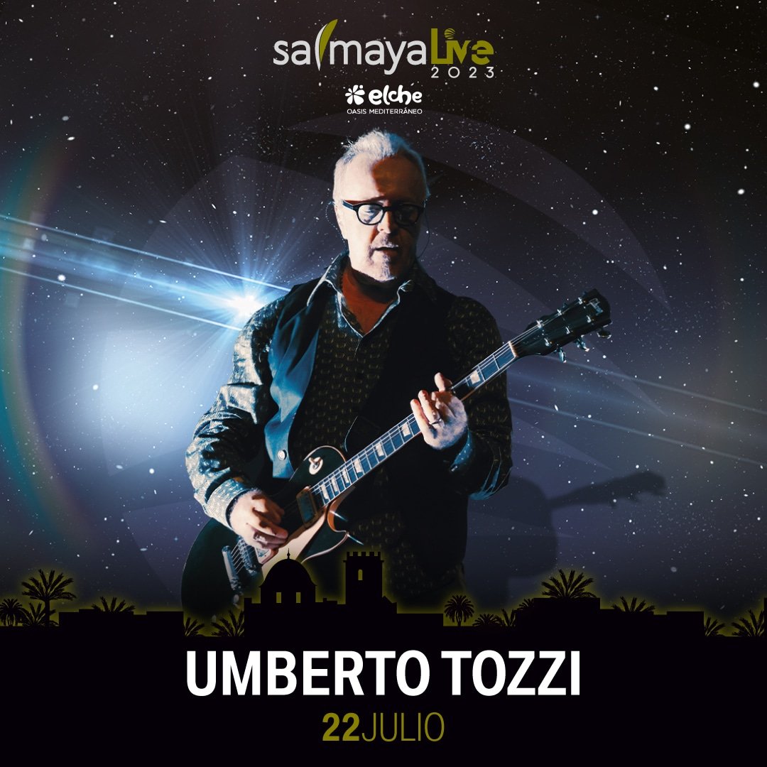 ✨ 𝗨𝗺𝗯𝗲𝗿𝘁𝗼 𝗧𝗼𝘇𝘇𝗶 ✨ 
ÚNICO CONCIERTO EN ESPAÑA❗

Vive el directo de uno de los cantautores italianos más célebres el 22 de julio en 𝗦𝗮𝗹𝗺𝗮𝘆𝗮 𝗟𝗶𝘃𝗲 - 𝗘𝗹𝗰𝗵𝗲 𝗢𝗮𝘀𝗶𝘀 𝗠𝗲𝗱𝗶𝘁𝗲𝗿𝗿𝗮́𝗻𝗲𝗼. 🌴🌴🌴

🎟️ Entradas ya a la venta en salmayalive.com