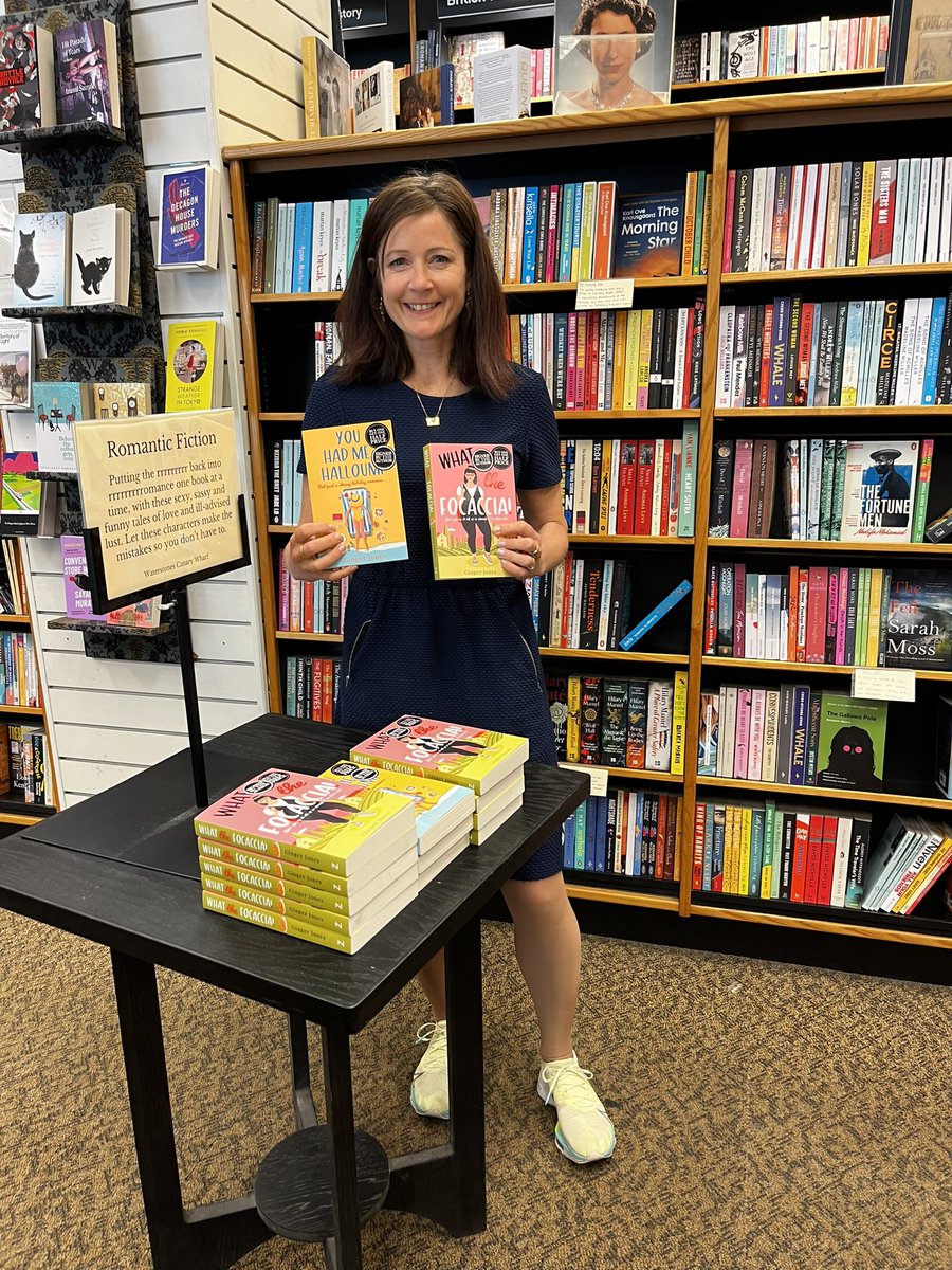 KirstyJaneEyre's tweet photo. Made. Up. 

Thank you @CabotPlaceBooks 
#whatthefocaccia #halloumi #readingcommunity @Waterstones @juliasreading @bonnierbooks_uk @ZaffreBooks @SarahBauer5 https://t.co/tBQDBJ7NLD