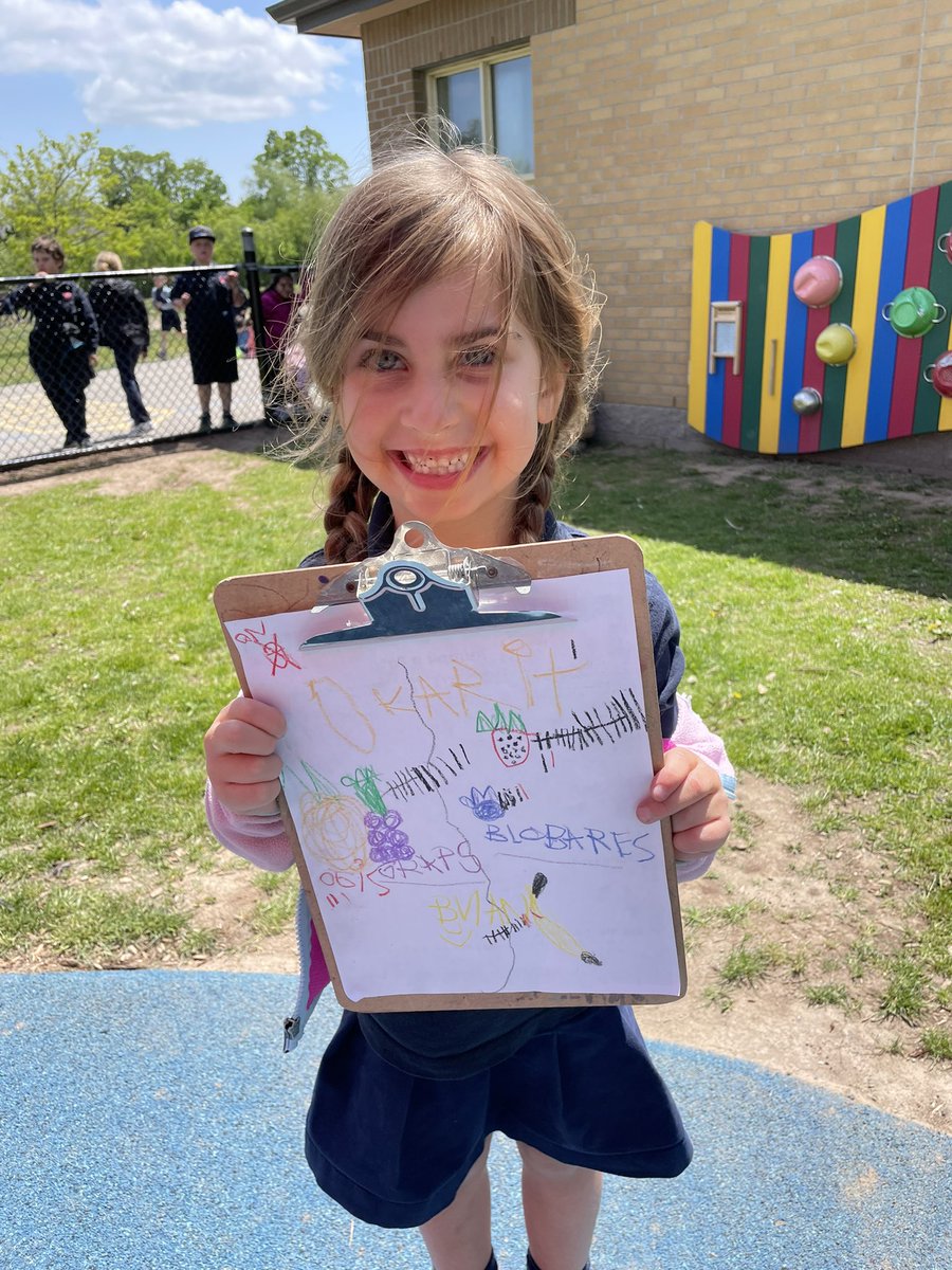 Favourite fruit surveys outside today! <a href="/stmattoakville/">St Matthew Oakville</a> #hcdsbk
