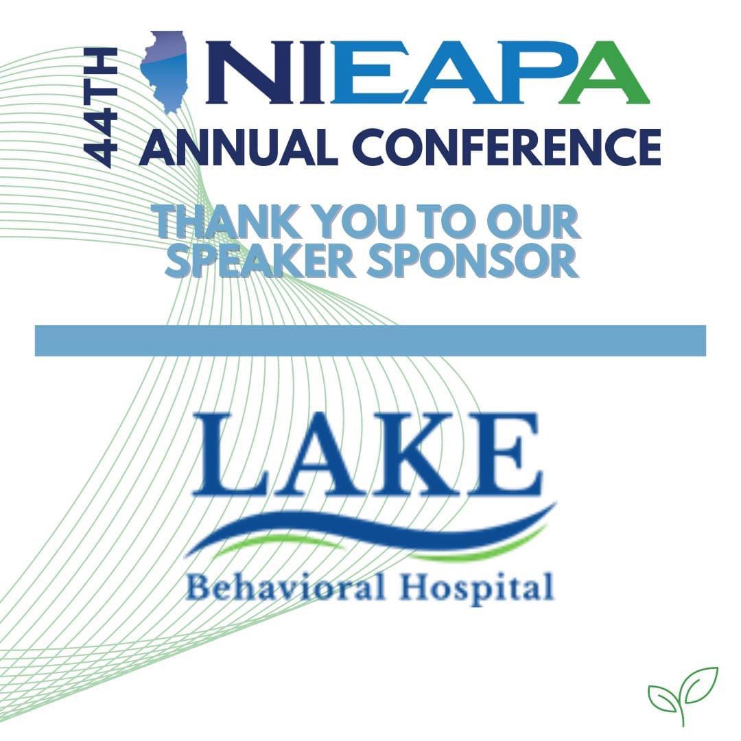 NIEAPAIL's tweet image. Thank you to our #NIEAPA2023 Speaker Sponsor, @LakeBehavioral! A 161 bed, free-standing behavioral health facility, Lake Behavioral Hospital changes lives. Learn more at LakeBehavioralHospital.com.

Join us for NIEAPA&apos;s 44th Annual Conference on June 6: bit.ly/3JVgQ0L