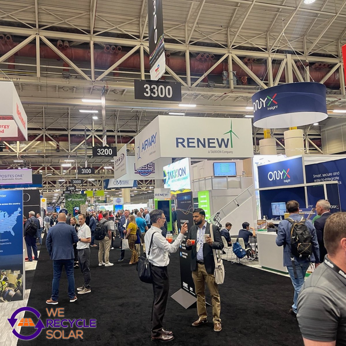 werecyclesolar's tweet image. Day 2 of #CLEANPOWER2023. We&apos;re making green energy greener, one step at a time.
