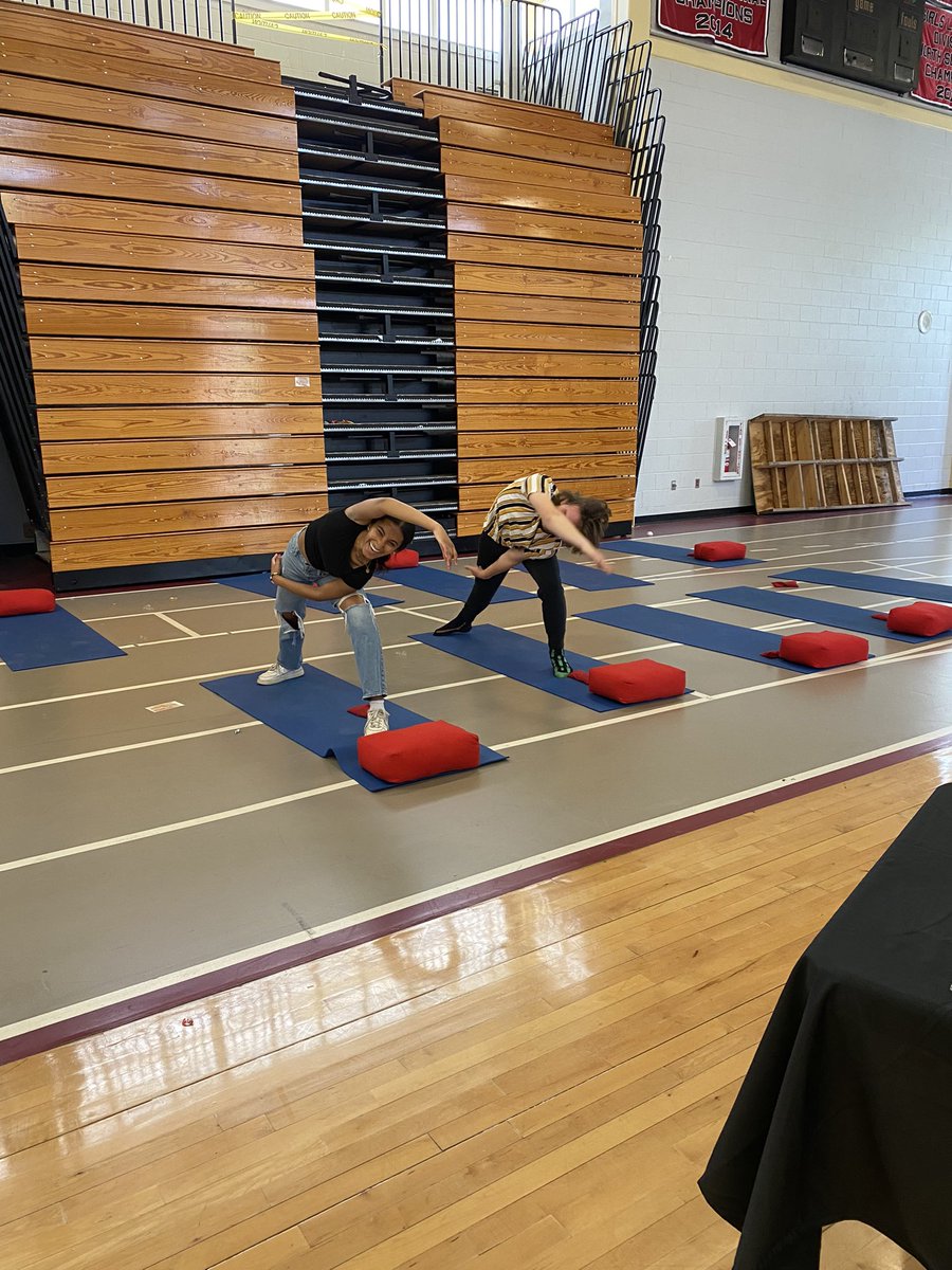 Great day at NAHS! Mental health fair.