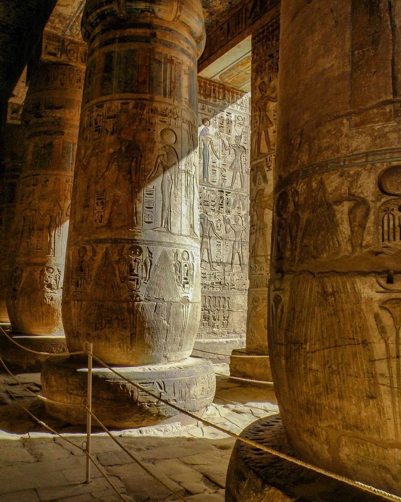 Templo de Thoth en Medinet Abu #Egipto