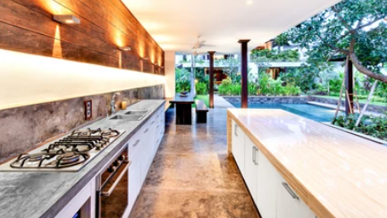 PlutusMarble's tweet photo. @RAHomes LOVE a good grilling station. Perfect for gathering and another great spot to utilize some natural stone! #KBtribechat #UseNaturalStone https://t.co/xKihmhU7uY