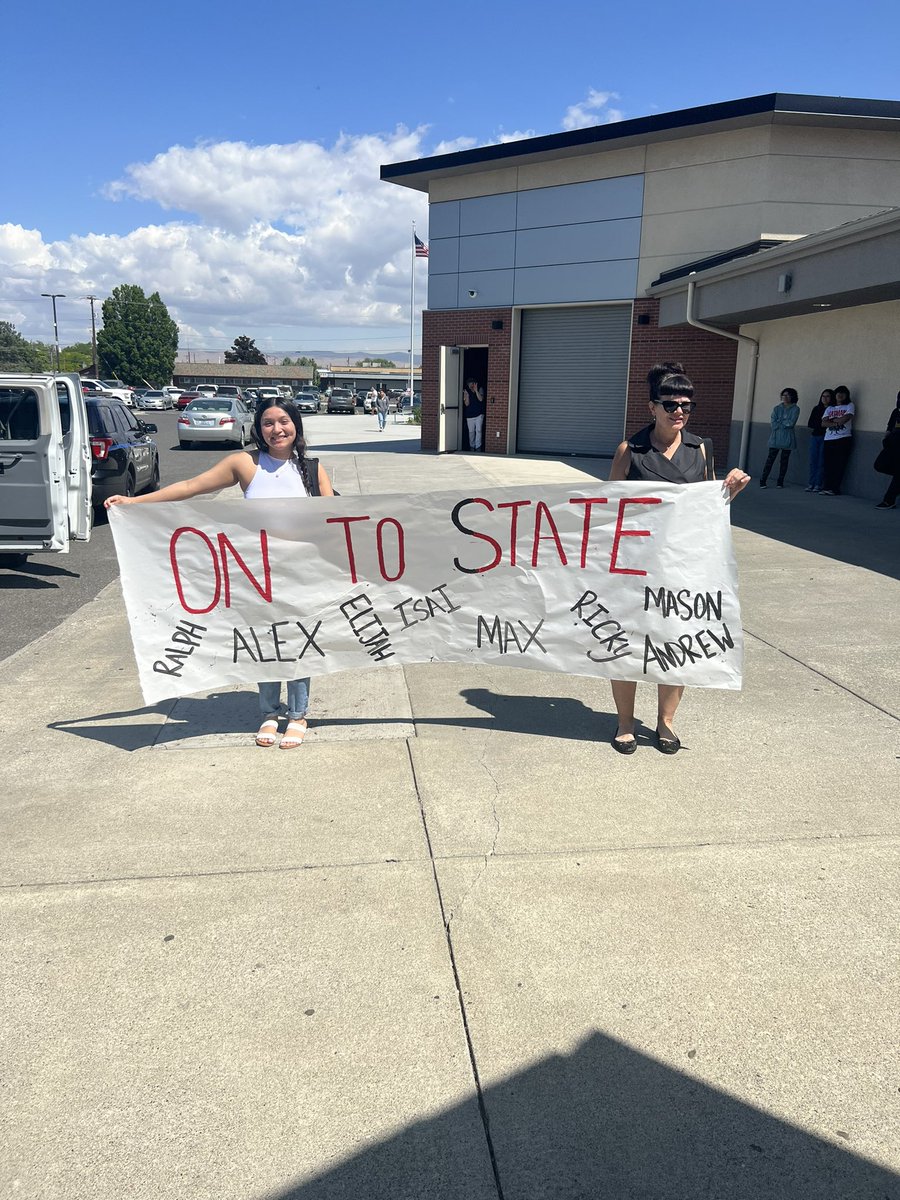 Sending our boys to STATE! Lets GOOOO Track & Field! 🐻❤️ #WeAreSHS