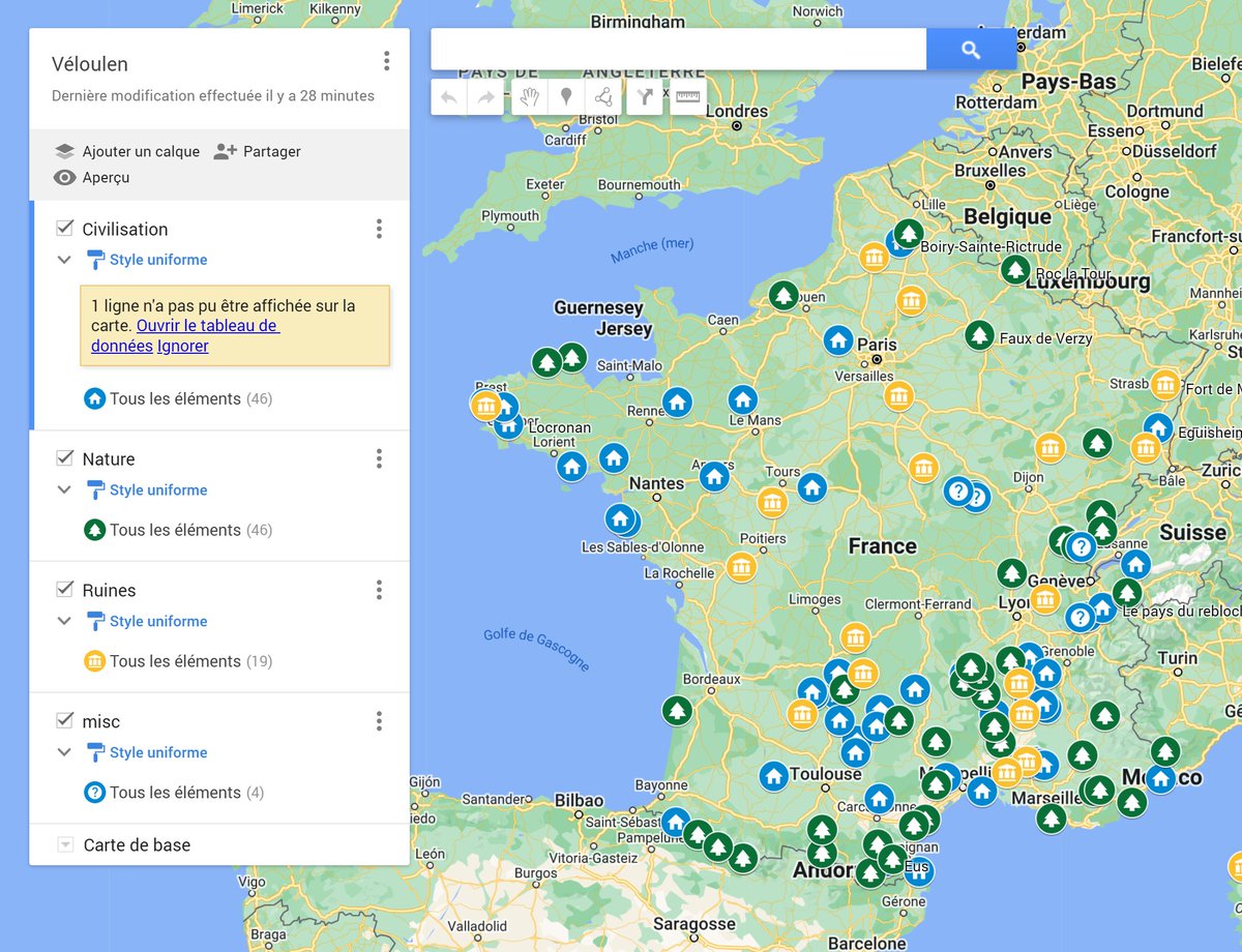 l0ulen's tweet photo. Je pars à vélo pendant 3 mois cet été j'ai besoin de vous pour remplir une carte (lien en alt) avec tous les endroits cools que vous connaissez en France et Pays frontaliers. Des endroits jolis ou qui vous ont marqué, avec une petite description de pourquoi ici etc etc https://t.co/k04DQVAoPf