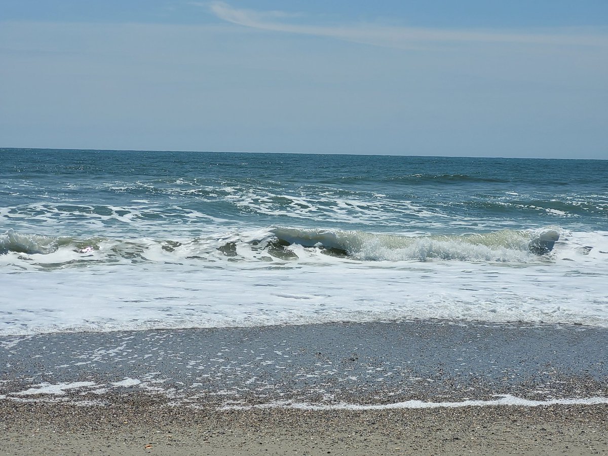 Morning spent at my happy place 😊❤️ #Carolinabeach #NCCoast  #Saltlife