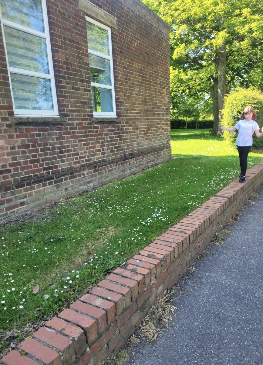 elishaharman's tweet photo. Practicing her sensory circuits on our walk home #determination  @GrimoldbyYear3  @grimoldbyschool https://t.co/gdaf66vMSZ