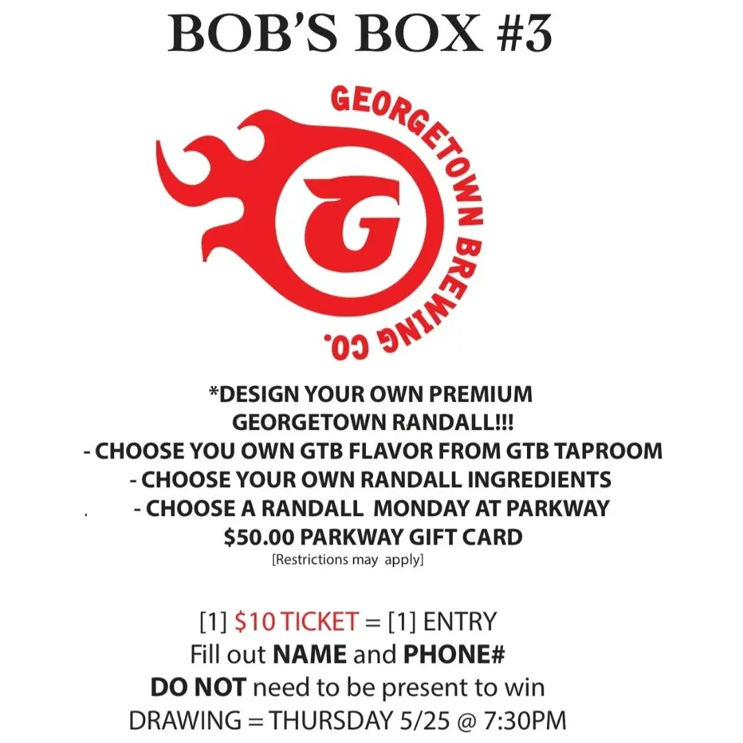 Parkway_Tavern's tweet photo. But, time is short for getting in on the action. Help us raise some $$ for @rmhcseattle! 🍻❤️
.
.
#BobsBeerNight
#BobsBeer #BobsBrownAle #GeorgetownBrewing #RMHCSeattle #RonaldMcDonaldHouseSeattle #GoodCause #CraftBeerGives #TacomaWA #ParkwayGives #ParkwayFamily #ParkwayTavern https://t.co/gQIakqe4lQ