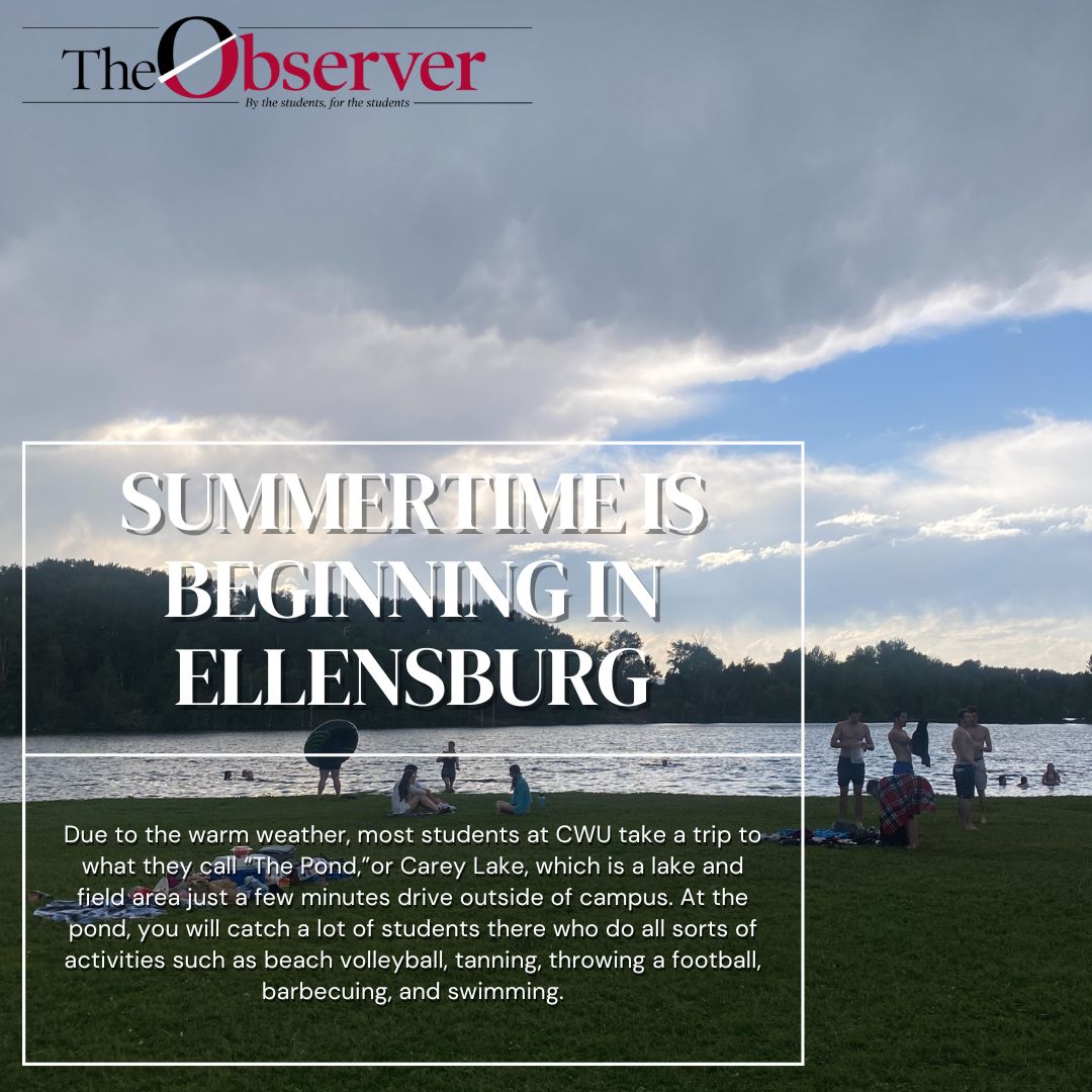 Read all about how CWU students stay cool in the summer in our newest issue! 

#journalism #cwu #summer #warmweather