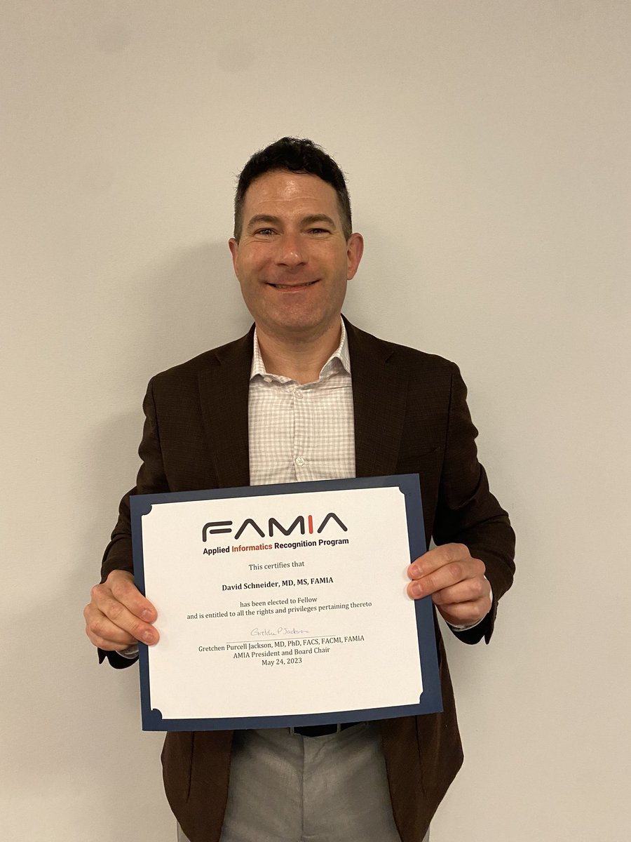 UW Applied Clinical Informatics tweet media