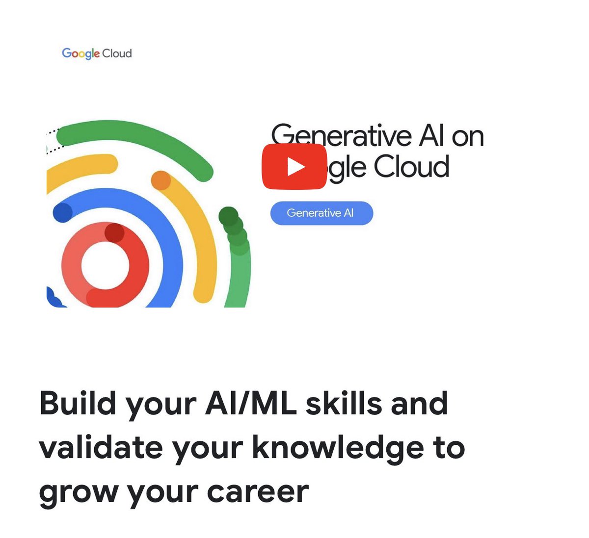 aleyda's tweet image. Learn Generative AI with @gooogle 🤖 
Seven new no-cost generative AI training courses to advance your cloud career 👇 cloud.google.com/blog/topics/tr…
