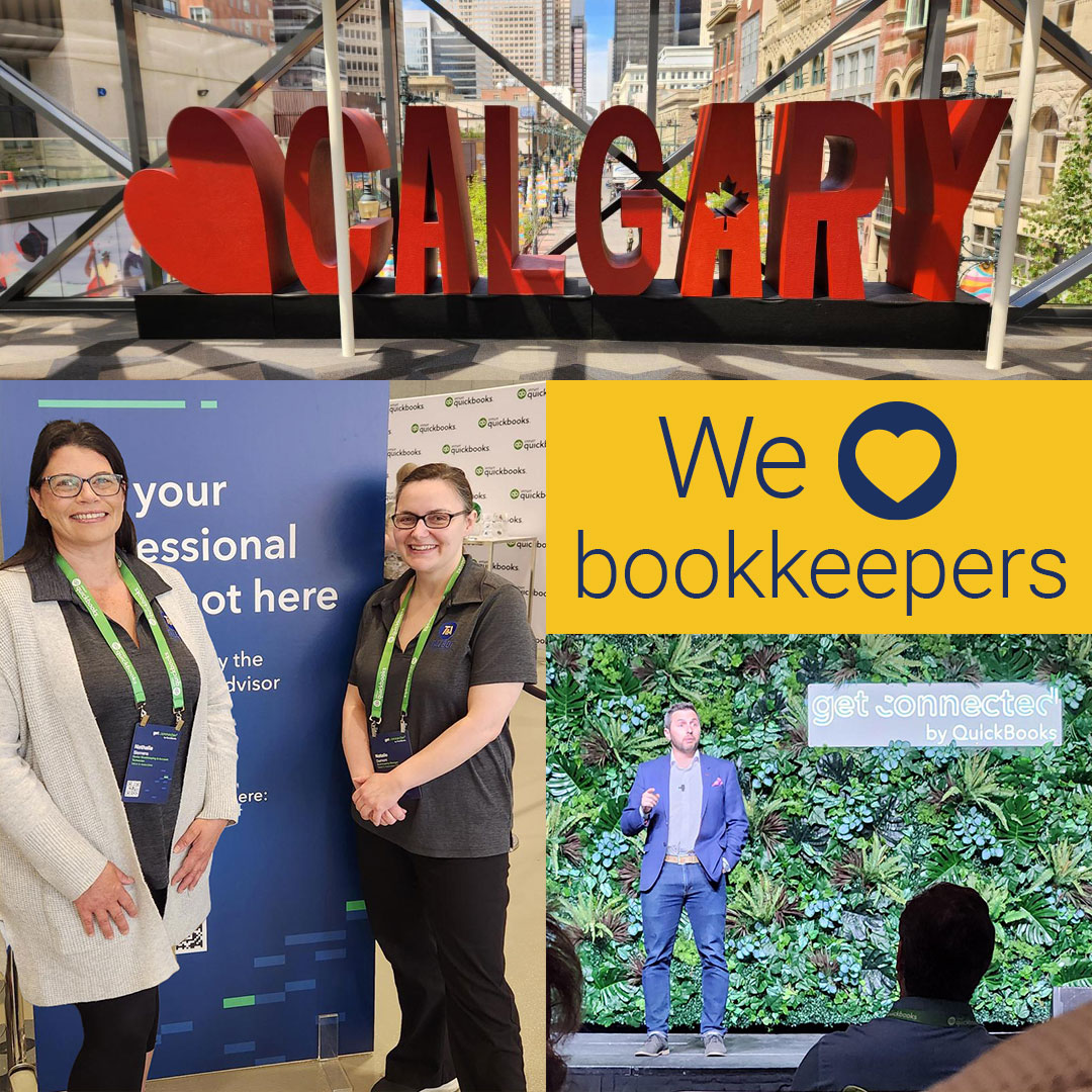 This week, T&amp;A's Natalie and Nathalie (Nat squared!) are excited to be at the Quickbooks #GetConnectedCAN conference connecting with other bookkeeping pros and learning more about one of the tools we use to serve our clients.
#welovebookkeepers #canadianbookkeepers
