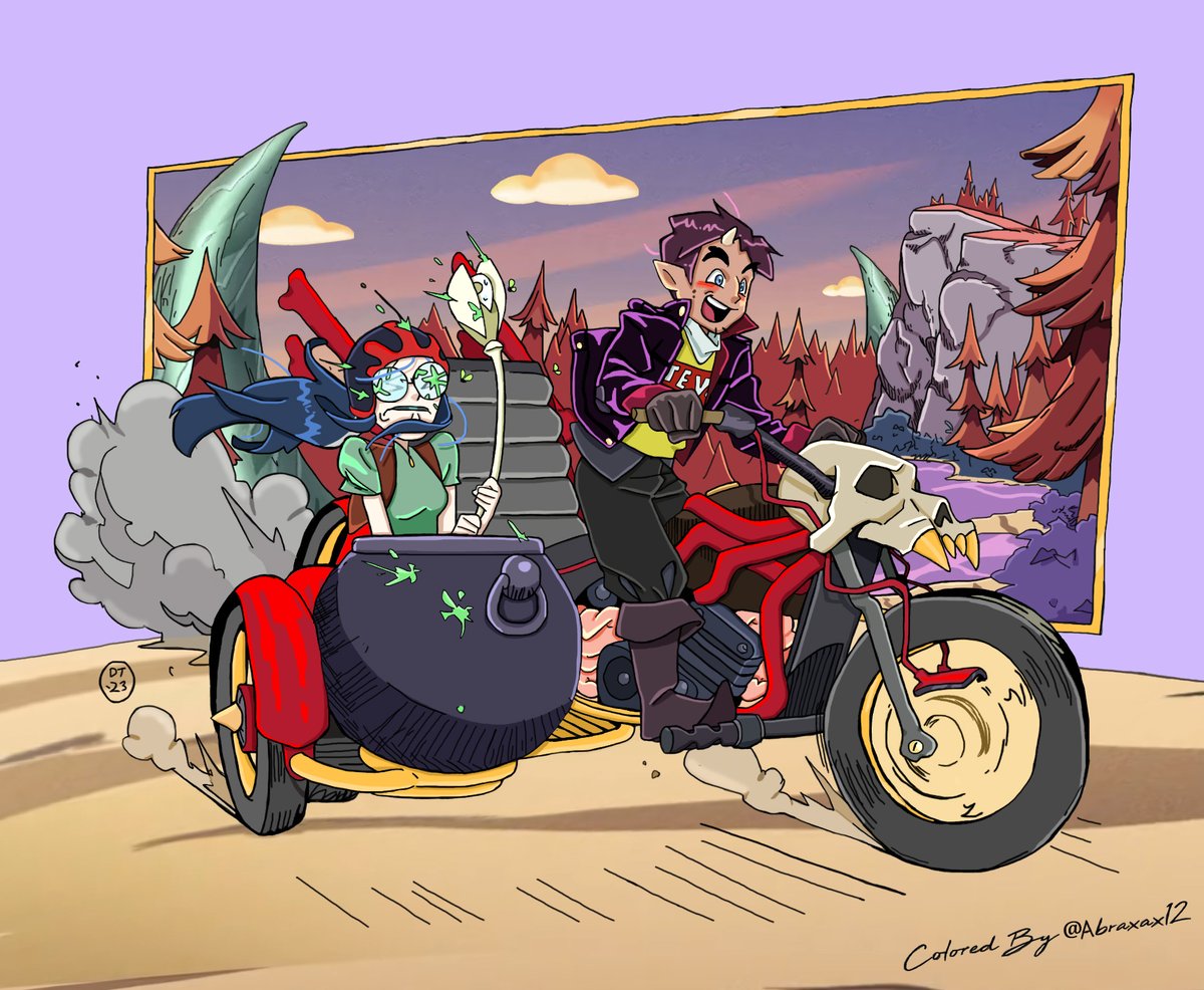Abraxax12's tweet photo. I wasn't very good at my job..., lilith clawthorne voice by the talented @cissyspeaks , draw made by @DanaTerrace ,  and colored by me 🤢😎😈

#TheOwlHouse #TheOwlHouseSeason2 #theowlhousespoilers #TheOwlHouseS3 #lilithclawthorne #stevetoh https://t.co/LyPZwmt6Wk