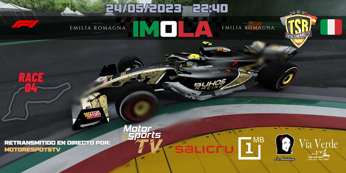 TSRSimRacing's tweet image. Esta noche vamos a por todas! Cuarta cita del campeonato mas excitante del panorama actual; Lloverá? no lloverá? Habrá cambio de posiciones? Solo lo podrás saber si nos sigues en...
twitch.tv/motoresportstv