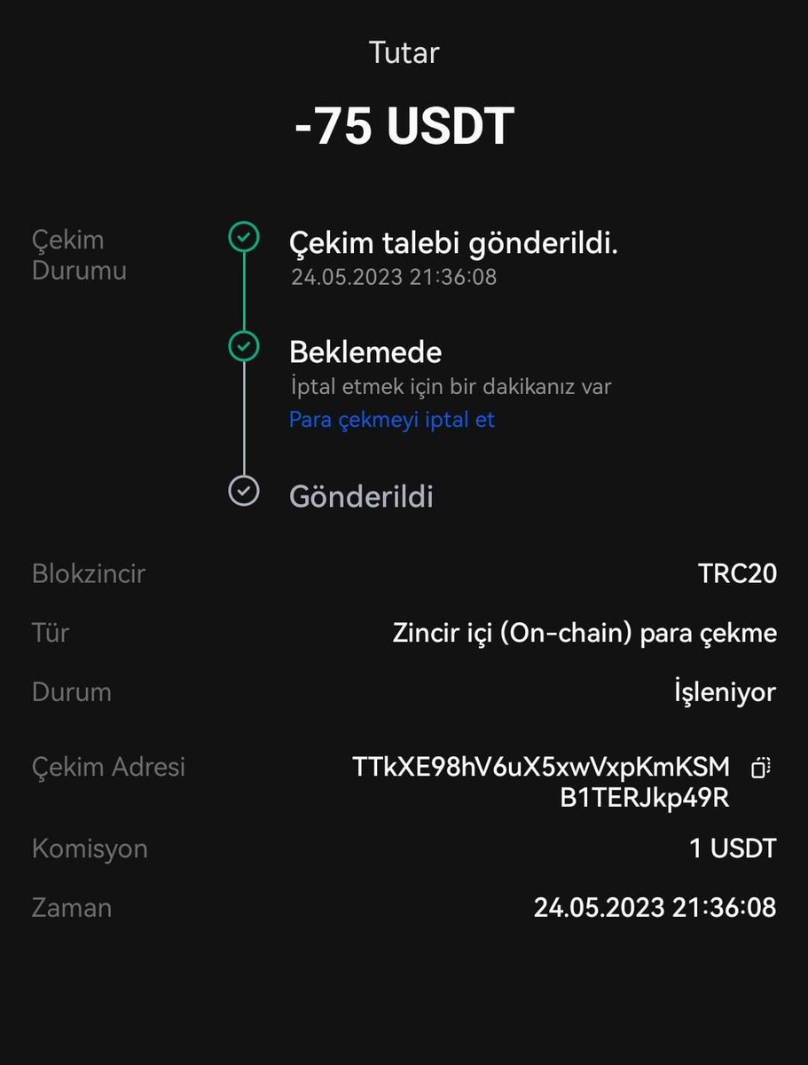 Kripto alacak param yok diyen dostlarım sizler için dağıtıyoruz 💸

Destek veren kimse ödülsüz kalmayacak. Artık 3. 4. kez kazanacak hale gelecekler.. 🔥

İsteyen beğeni yapabilir 🫶