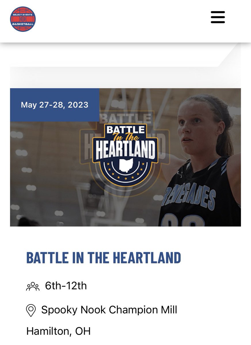 🚨 SCHEDULE UPDATE 🚨

Final tournament until July this weekend at Spooky Nook in Hamilton, OH for The Battle in The Heartland!
<a href="/CertifiedBball/">Certified Basketball</a> 

Kentucky Ice 2024 Blue:

<a href="/aspieker20/">allison</a> (24)
<a href="/gracies1pes/">Gracie Sipes</a> (24)
@Liz70866023 (23)
<a href="/HardinLaiken/">Laiken Hardin</a> (24)
<a href="/AbbigailBeard/">Abbigail</a> (24)
<a href="/cbgziahh/">strongest soldier</a> (24)