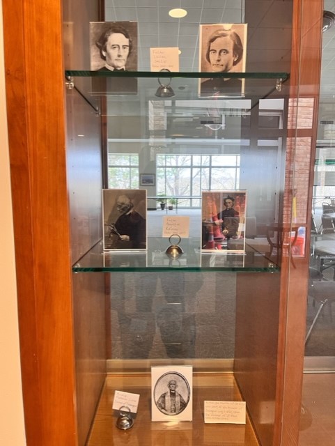 StPetersMendota's tweet photo. Before Founder's Month is over, don't forget to stop by the display in the hallway by the Heritage Center to learn more about our parish history! https://t.co/xdyOyI327D