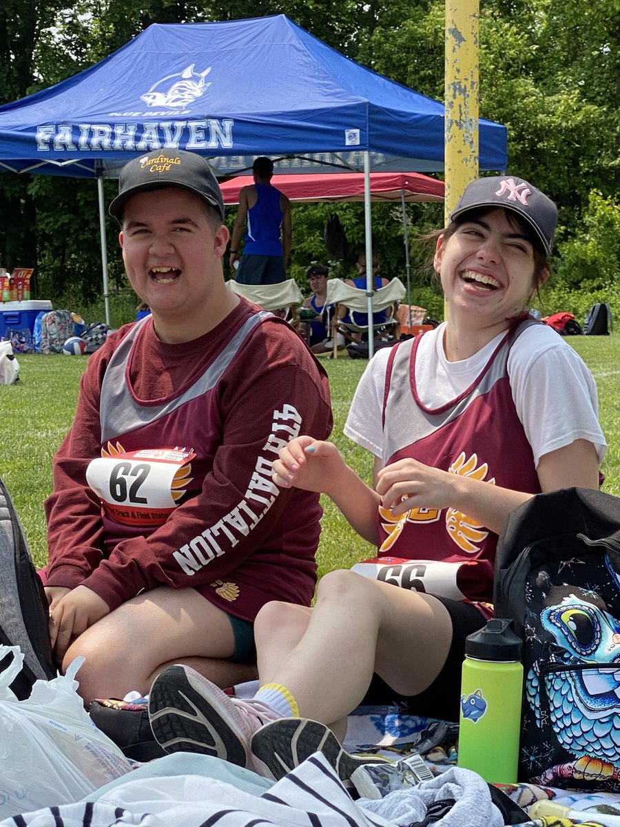We had a great time at the State Unified Track meet today.  Everyone did a great job!!!!  Love coaching this team.  @CaseSports @JosephCaseHS @SwanseaUnified @SpOlympicsMA #choosetoinclude #casepride.