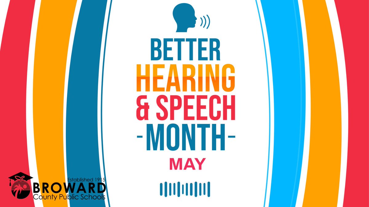 Broward Schools (@browardschools) on Twitter photo May is Better Hearing and Speech Month. Let's embrace the power of communication! <a href="/browardschools/">Broward Schools</a> encourages everyone to amplify their voices and spread awareness. Listen, understand, and communicate with empathy. #BHSM #BetterHearingAndSpeechMonth May is Better Hearing and Speech Month. Let's embrace the power of communication! <a href="/browardschools/">Broward Schools</a> encourages everyone to amplify their voices and spread awareness. Listen, understand, and communicate with empathy. #BHSM #BetterHearingAndSpeechMonth