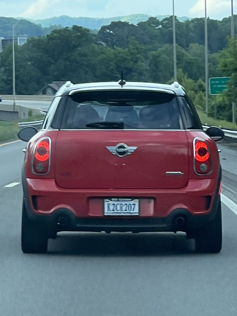 I spotted this cool #chemistry license plate (says K2Cr2O7, which is potassium dichromate). 🧪. #chem #iteachchem