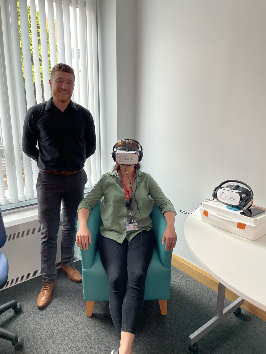 carlyg29's tweet photo. Our first RBHSC Band 7 workshop, great sessions on collaborative, budget, workforce planning, eroster &amp; a relaxation session provided by Adam from Vygon demonstrating the Sedakit virtual reality sedation device! @FionaMo68017938 @berniemcshane3 https://t.co/QqsGiwctGa