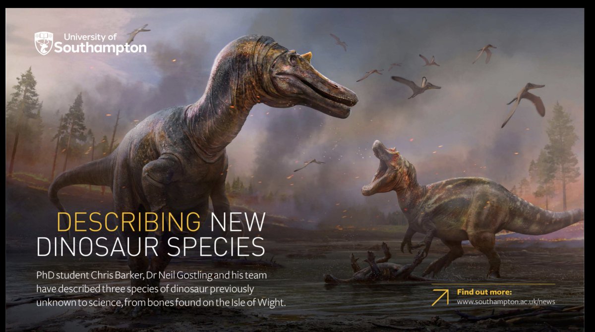 EvoPalaeoLab's tweet image. Ha ha! Another platform to talk about my love of dinosaurs, this time with added dinosaur brains! @sotonbiosci #palaeoneurology #PINT23 @ the view @ the Sports Centre Southampton