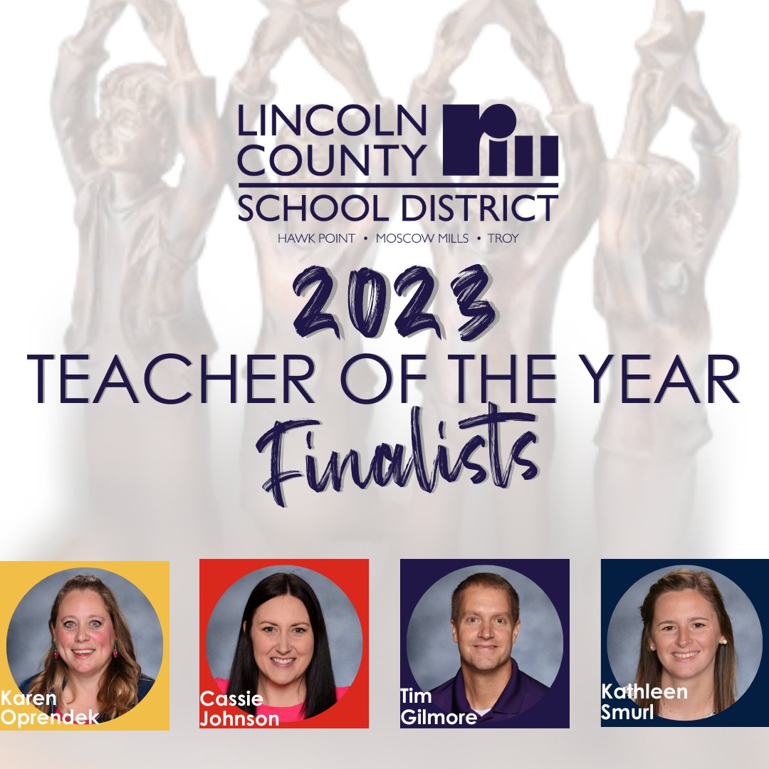 Congrats to the 2023 #teacheroftheyear finalists! TOY to be named in August. #proud2br3 @TroyBuchananHS @HPEhawks @TMS_Trojans