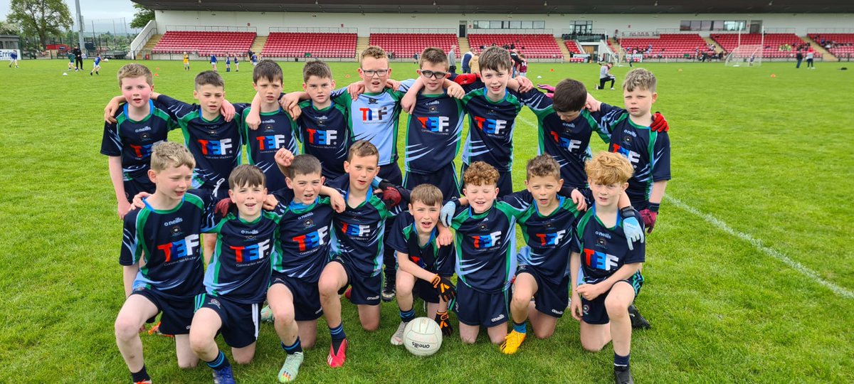 ColumbaBallerin's tweet photo. Congratulations to our boys, who were runners up in the Division 2 North Derry Football Championship.
We are very proud of you!
Maith sibh a bhuachaillí! https://t.co/TJgrtz7mo4