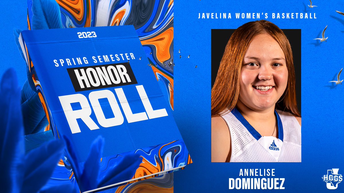 She’s on the Honor Roll! ✏️

Introducing Honor Roll Honoree...
🔘Annelise Dominguez 

#LosHogs🐗 x #javCOURAGE