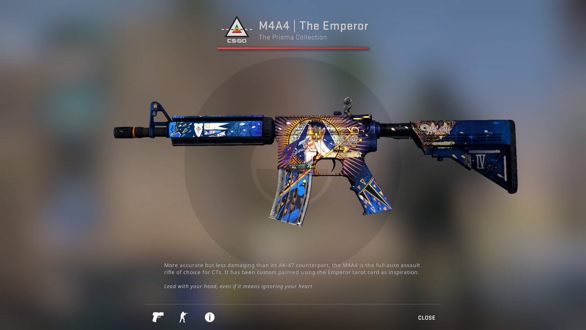 🔥 CS:GO GIVEAWAY 🔥 🎁 M4A4 | The Emperor ($20) ➡️ TO ENTER: ✅ Follow @CS2Intel ✅ Retweet ⏰ Giveaway ends in 72 hours! #CSGO #CSGOGiveaway