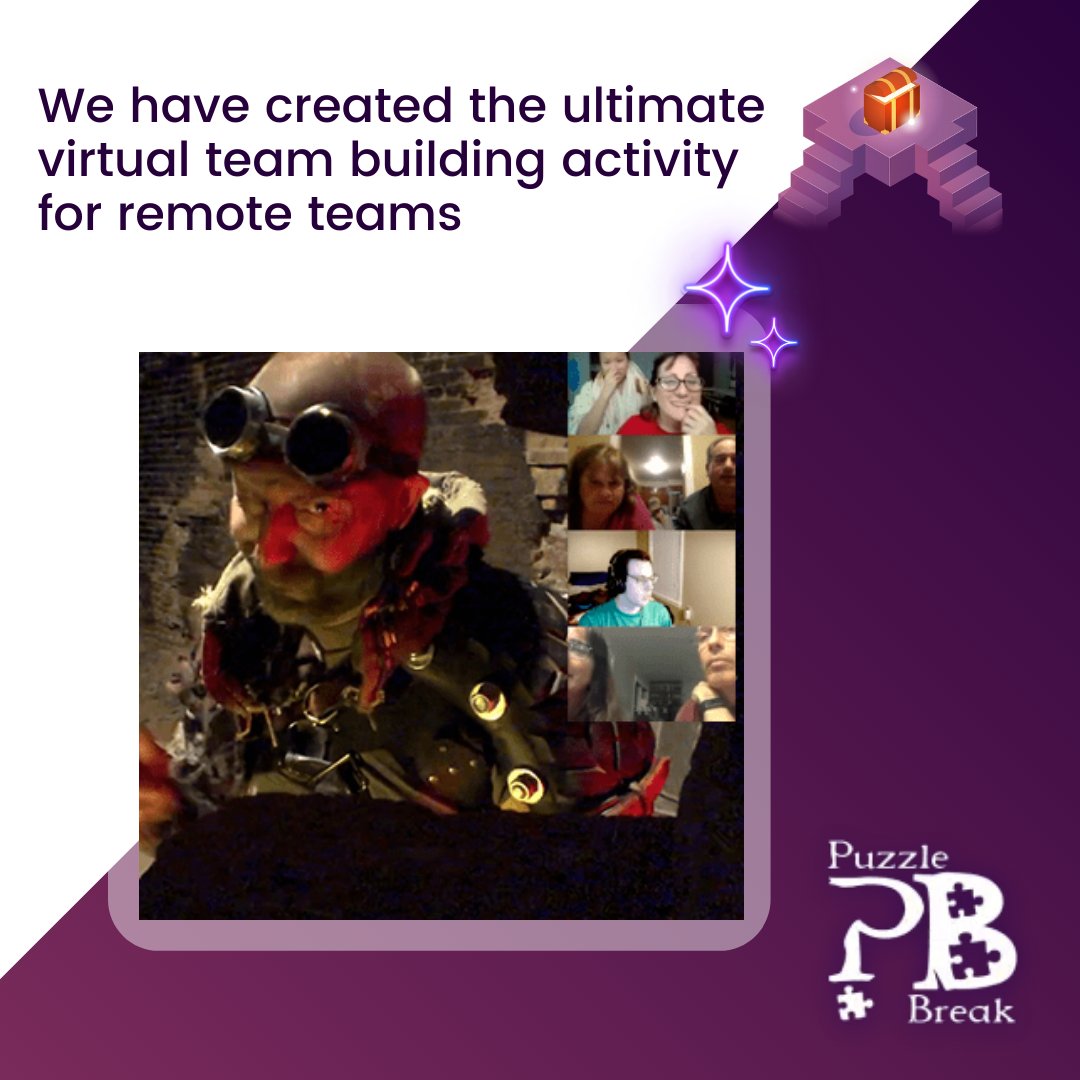PuzzleBreak's tweet image. Ready to take your team to the next level and have an unforgettable time? Contact us!
puzzlebreak.us/virtual-teambu…

#PuzzleBreak #escaperooms #corporateevents