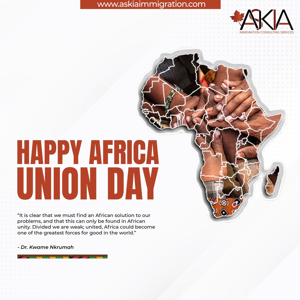 'Africa must Unite'
#africanday #africaunionday #May25th