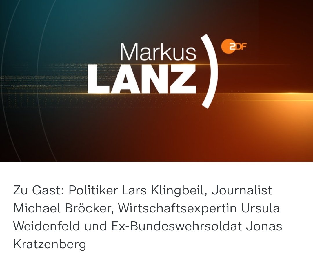 Markus Lanz tweet media