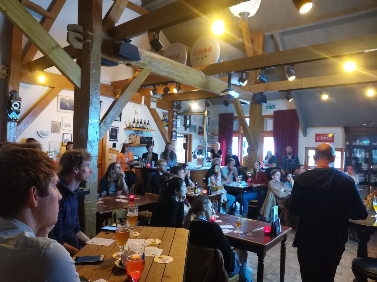 Sold out event in #Wageningen 🤩

#pint23 #pintNL #scicomm #wetencomm