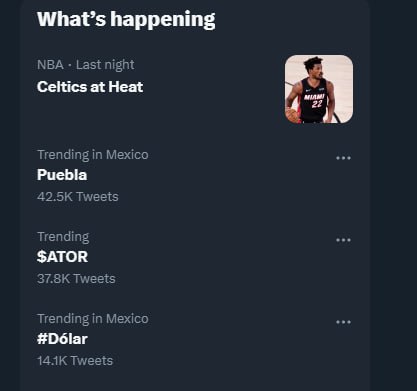 wauwda's tweet image. $ATOR is trending on Twitter